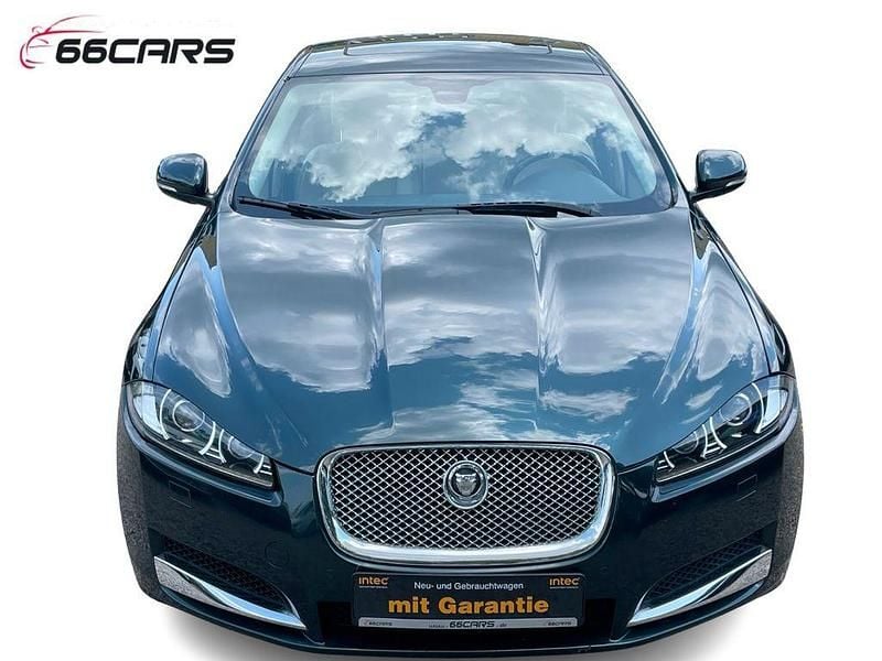 Gebraucht Jaguar XF 241 PS (177 kW) 2013 Grün Limousine