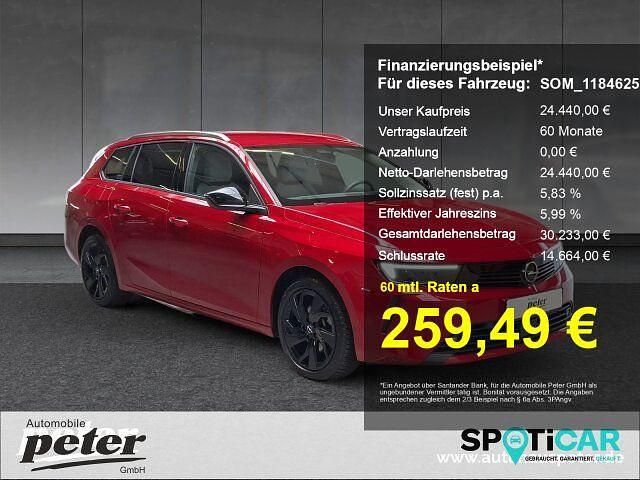 Rot Gebraucht 2023 Opel Astra Elegance Kombi | 24.440 € (Fairer Preis) - Bild 1/4