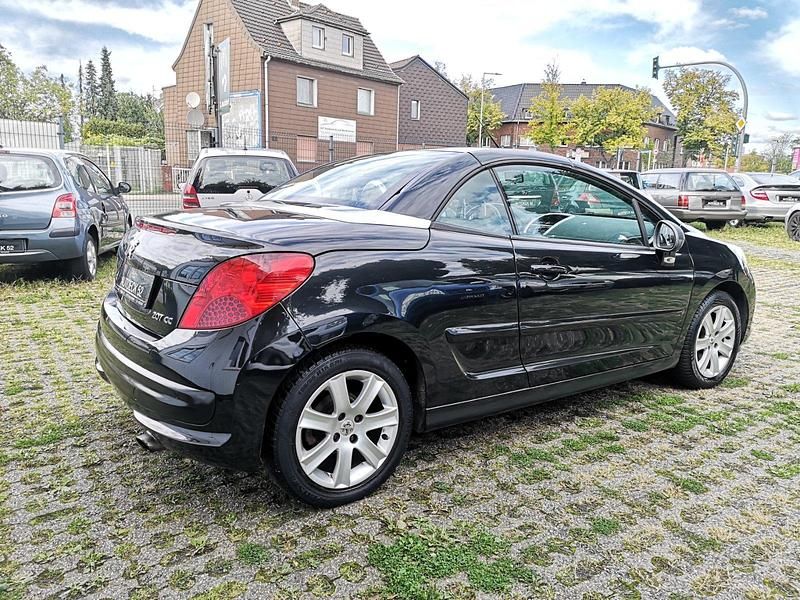 Gebraucht Peugeot 207 CC Sport 109 PS (80 kW) 2009 Schwarz Cabrio