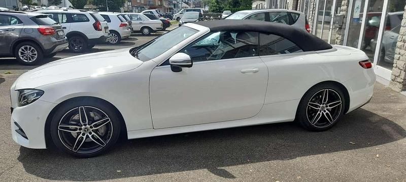 Weiß Gebraucht 2020 Mercedes E200 AMG line Cabrio | 39.990 € (Fairer Preis) - Bild 1/4