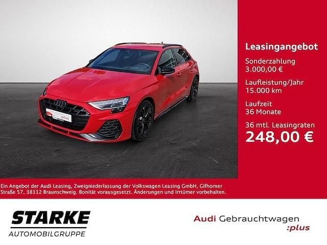 Progressivrot metallic Gebraucht 2025 Audi A3 S-Line | 37.940 € - Bild 1/4