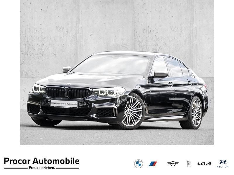 Schwarz Gebraucht 2018 BMW M550 M Sport Limousine | 36.490 € (Superpreis) - Bild 1/4