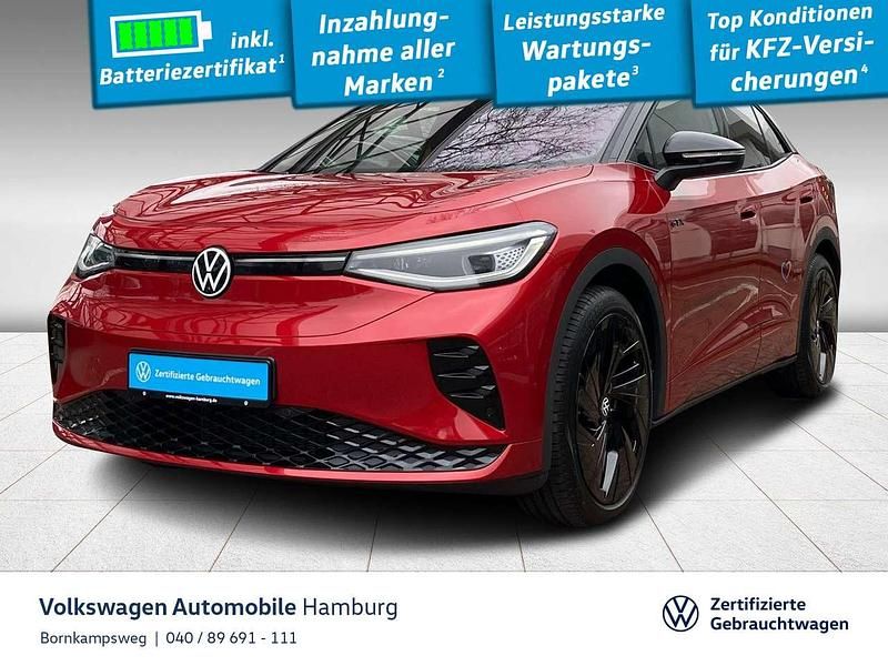 P8 kings red metallic Gebraucht 2025 VW ID.5 GTX SUV | 53.888 € - Bild 1/3