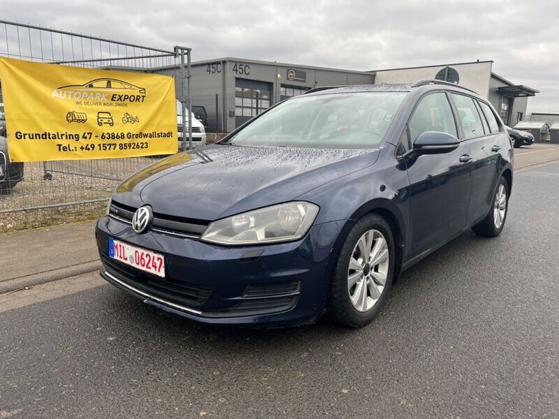 Blau Gebraucht 2014 VW Golf VII Comfortline Kombi | 5.000 € - Bild 1/4