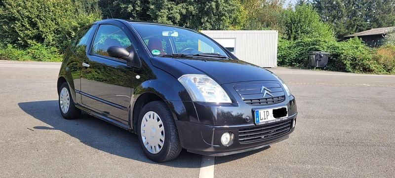 Schwarz Gebraucht 2003 Citroën C2 Kleinwagen | 1.350 € - Bild 1/4