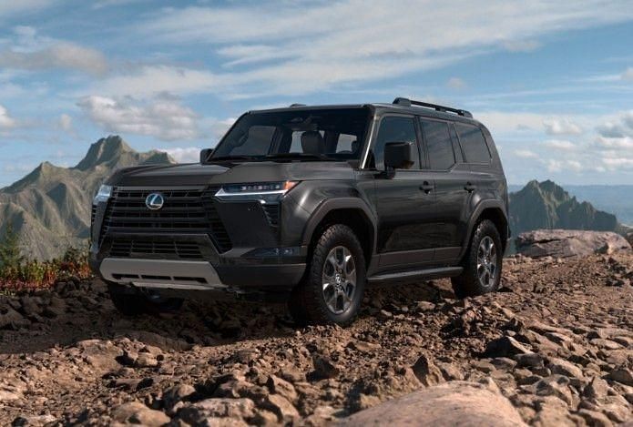 Neu Lexus GX550 349 PS (256 kW) 2025 Schwarz SUV