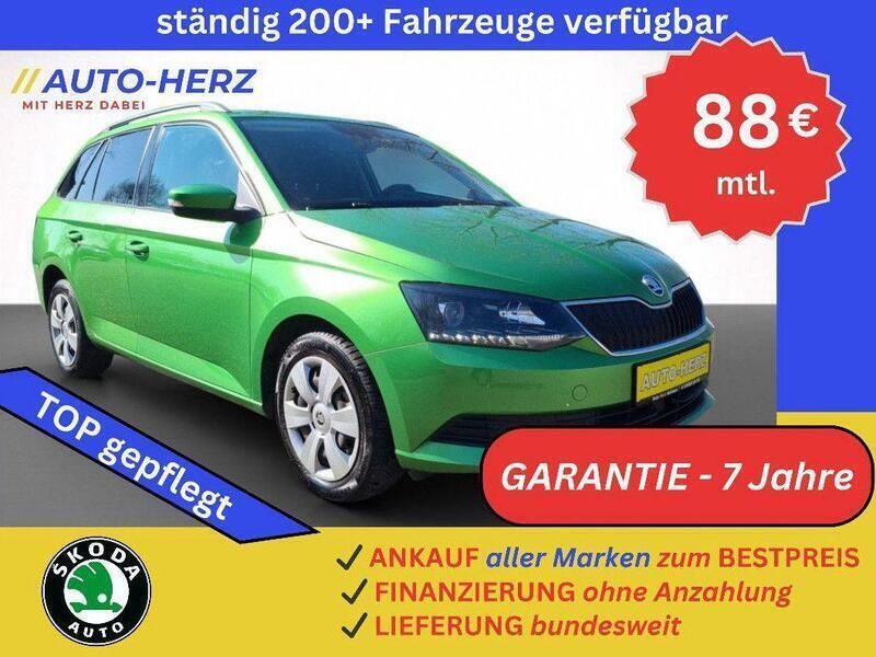 Rallyegrün metallic Gebraucht 2016 Skoda Fabia Ambition Kombi | 8.480 € (Fairer Preis) - Bild 1/3