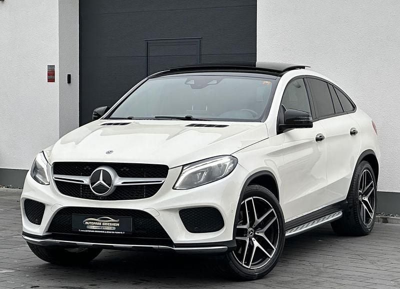 Weiß Gebraucht 2018 Mercedes GLE350 AMG line Coupé | 39.700 € (Guter Preis) - Bild 1/4
