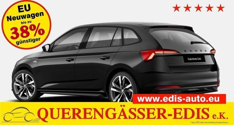 Stahlgrau Neu 2025 Skoda Scala Monte Carlo Kleinwagen | 29.990 € (Fairer Preis) - Bild 1/1