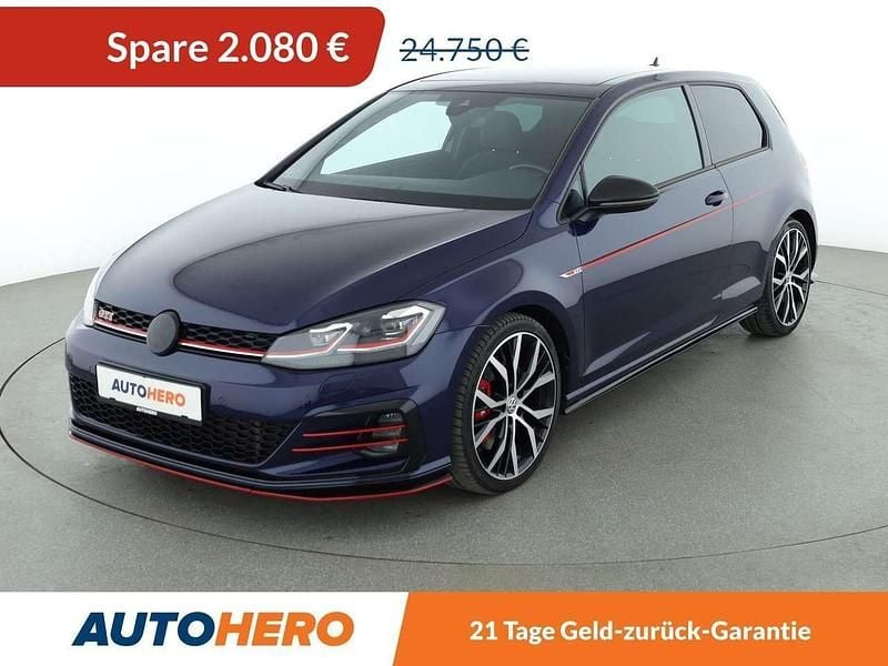 Atlantic blue Gebraucht 2019 VW Golf VII GTI Limousine | 22.670 € (Fairer Preis) - Bild 1/3