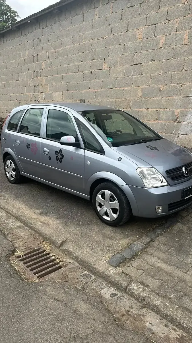 Gebraucht Opel Meriva 105 PS (77 kW) 2005 Silber Van / Kleinbus