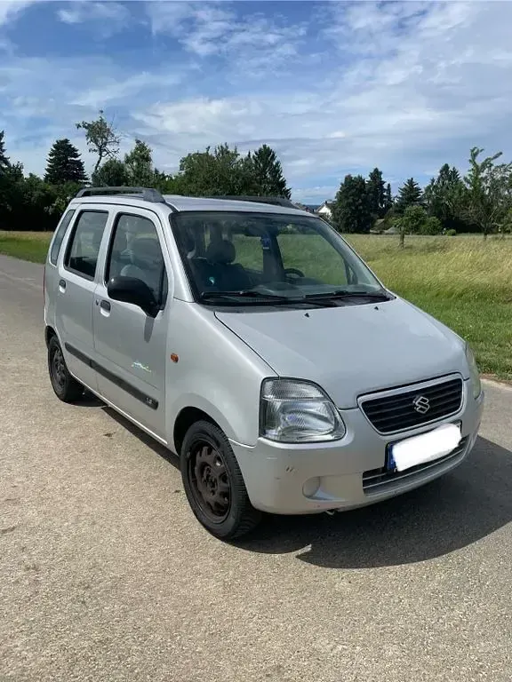 Gebraucht Suzuki Wagon R+ 76 PS (55 kW) 2002 Silber Van / Kleinbus