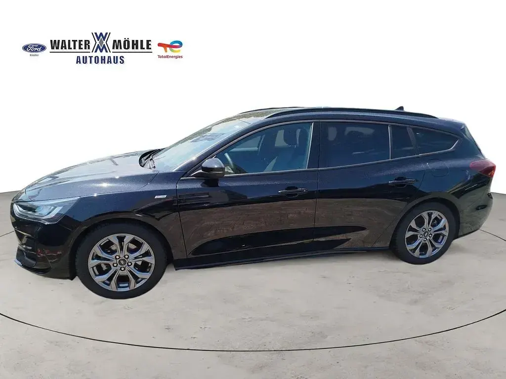 Gebraucht Ford Focus ST-Line X 125 PS (91 kW) 2024 Obsidianschwarz metallic Kombi