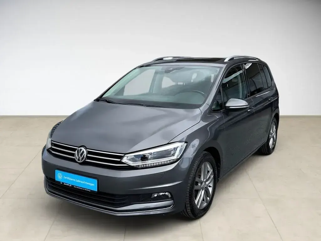 Gebraucht VW Touran Sound 150 PS (110 kW) 2018 Grau Van / Kleinbus