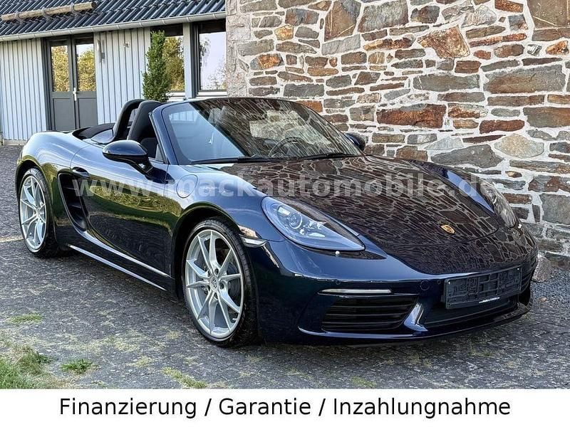 Nachtblau Gebraucht 2020 Porsche 718 Boxster Sport Cabrio | 59.990 € (Superpreis) - Bild 1/4