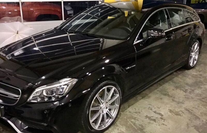 Schwarz Gebraucht 2015 Mercedes CLS63 AMG Shooting Brake AMG Kombi | 70.000 € - Bild 1/4