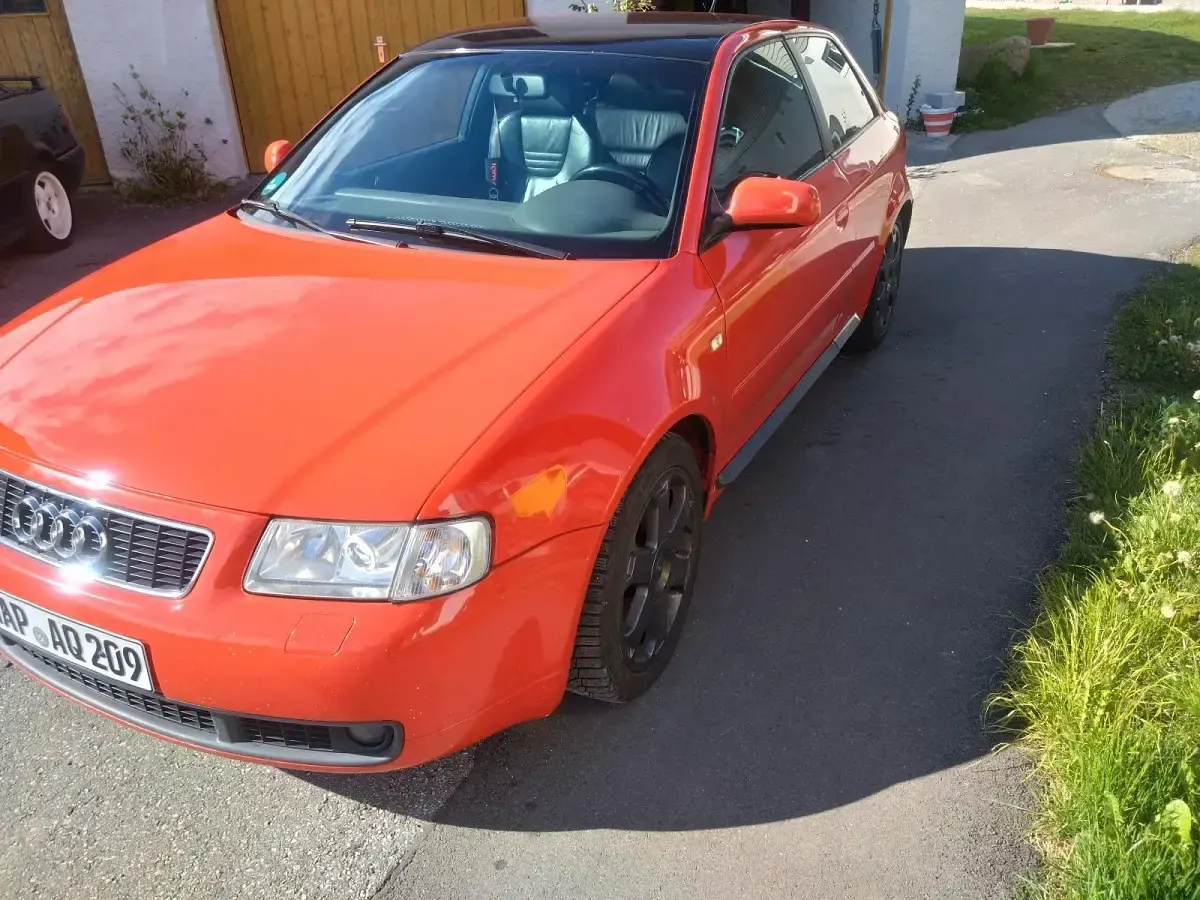 Brugt Audi S3 209 HK (153 kW) 2000 Rød Hatchback