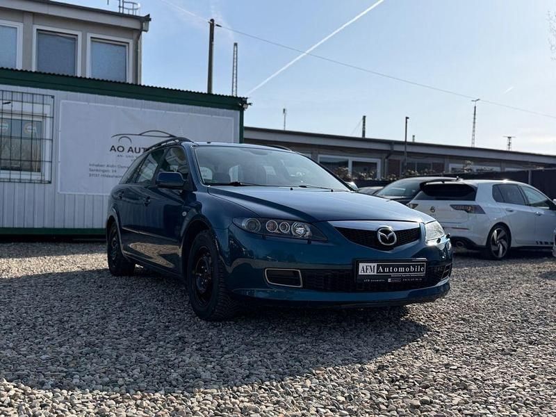Gebraucht Mazda 6 Active 147 PS (108 kW) 2009 Blau Kombi