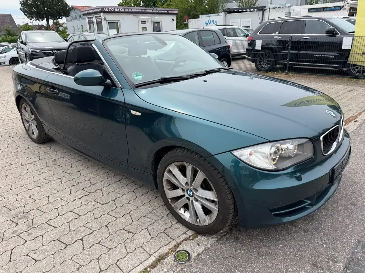 Gebraucht BMW 123 Cabriolet Efficient Dynamics 204 PS (150 kW) 2009 Grün Cabrio