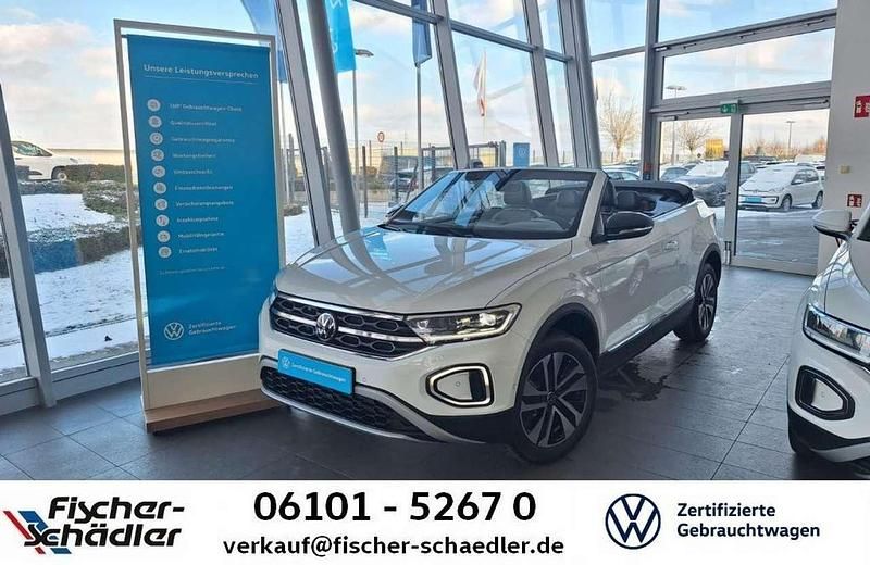 Gebraucht VW T-Roc Cabriolet 116 PS (85 kW) 2025 Pure white schwarz Cabrio