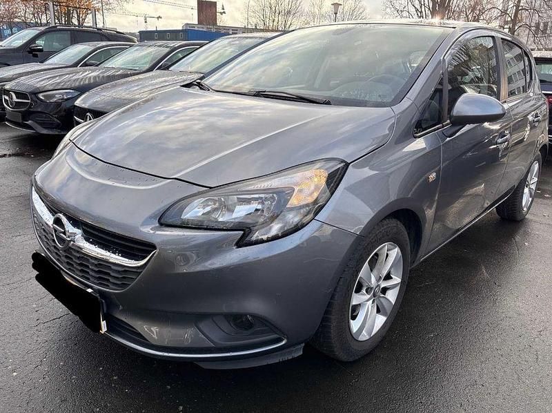 Grau Gebraucht 2017 Opel Corsa Limousine | 6.489 € (Fairer Preis) - Bild 1/4