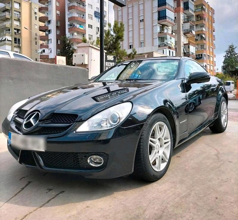 Schwarz Gebraucht 2008 Mercedes SLK200 Cabrio | 7.800 € (Fairer Preis) - Bild 1/4