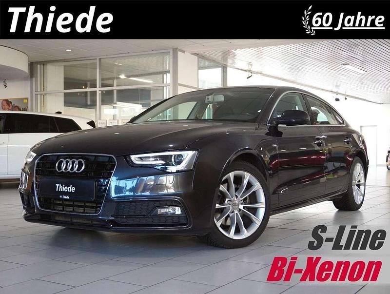 Gebraucht Audi A5 Sportback S-Line 144 PS (105 kW) 2016 Lavagrau metallic Kleinwagen