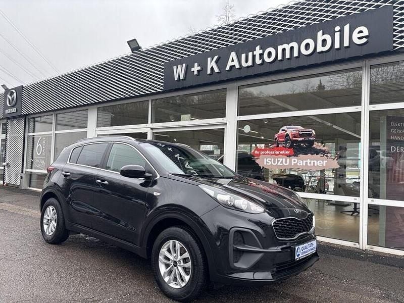 (1k) zilinaschwarz met. Gebraucht 2022 Kia Sportage SUV | 19.350 € (Superpreis) - Bild 1/3