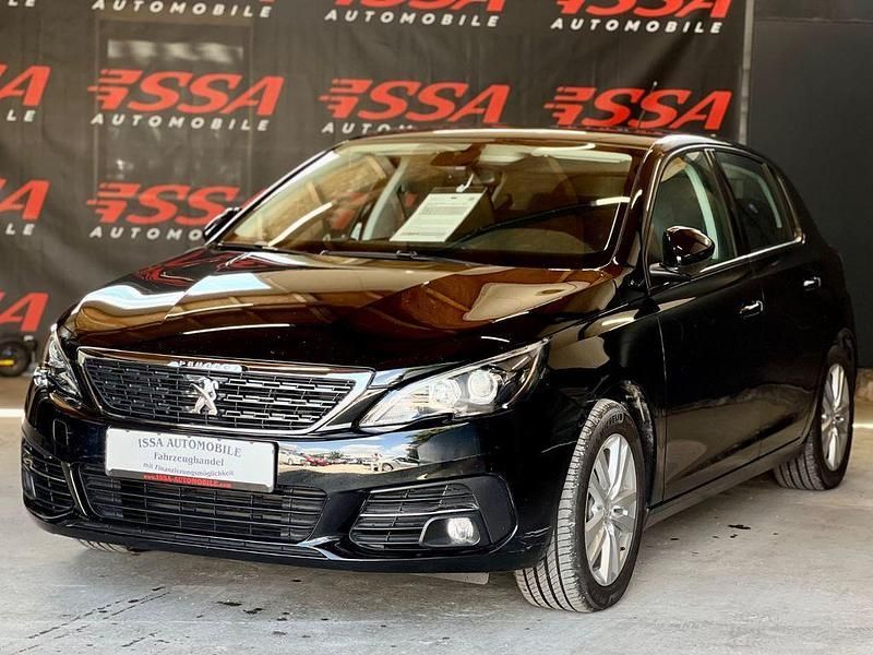 Schwarz Gebraucht 2021 Peugeot 308 Active Limousine | 13.890 € (Superpreis) - Bild 1/4