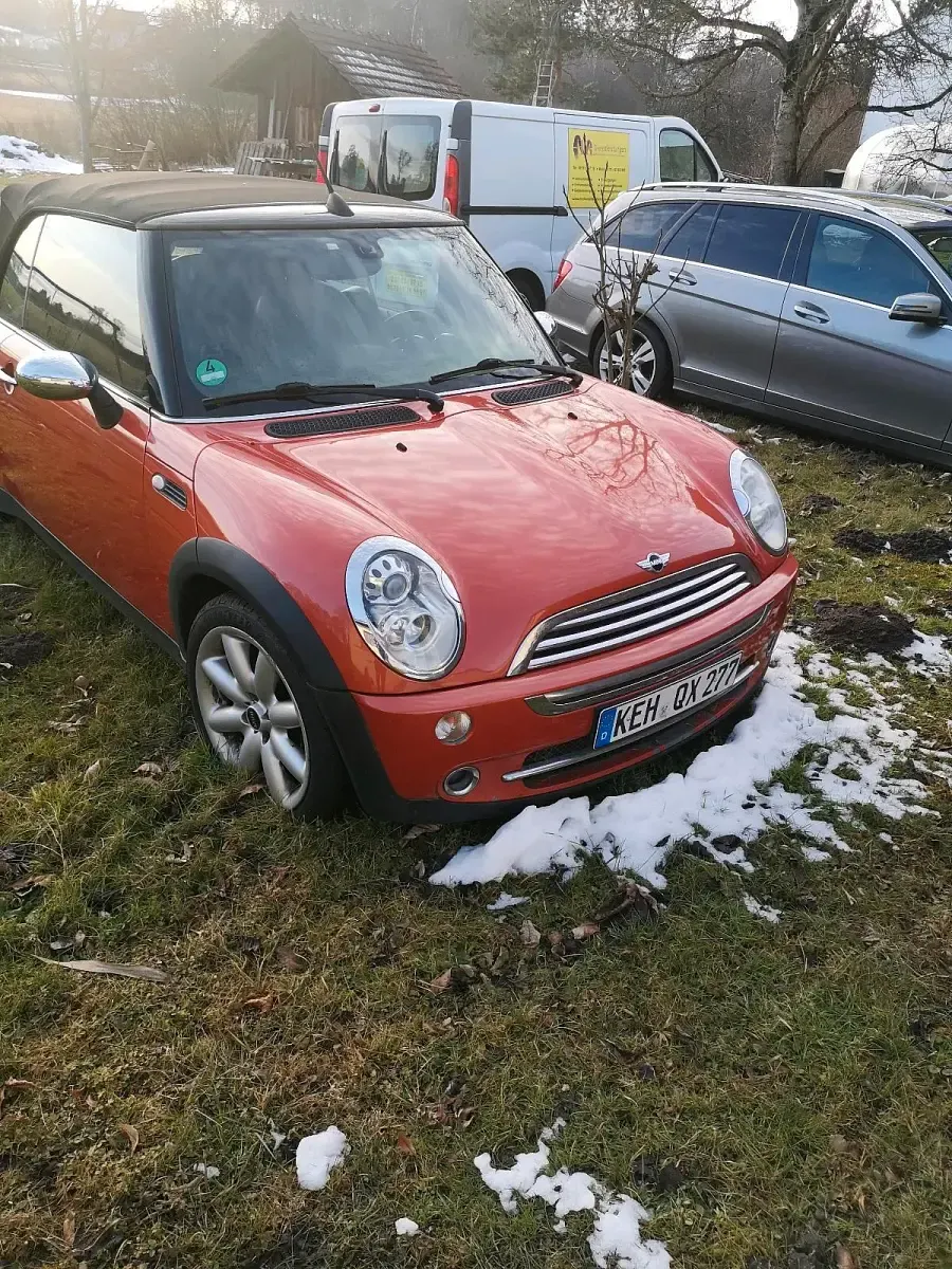 Gebraucht Mini Cooper Cabriolet 115 PS (84 kW) 2004 Orange Cabrio