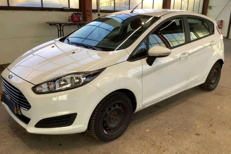 Gebraucht Ford Fiesta Trend 101 PS (74 kW) 2013 Frostweiß Kleinwagen