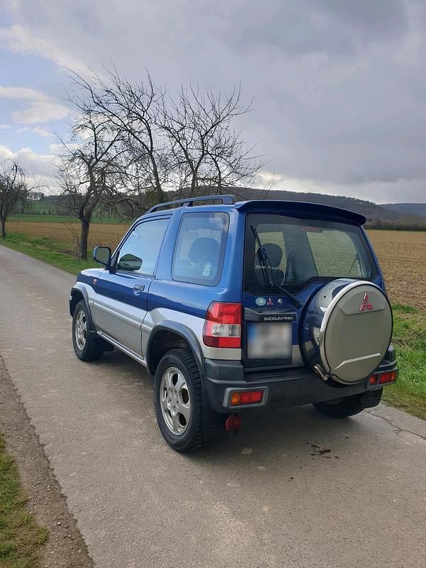 Gebraucht Mitsubishi Pajero 120 PS (88 kW) 2000 Blau SUV