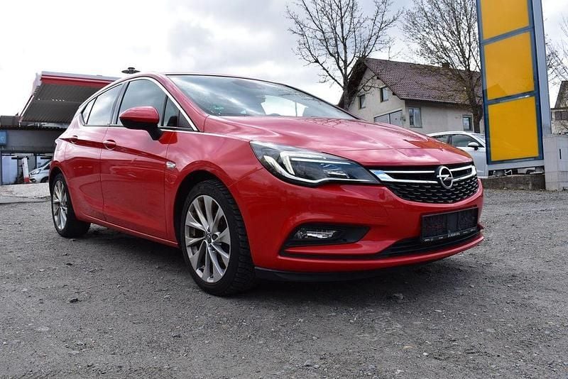 Gebraucht Opel Astra Dynamic 150 PS (110 kW) 2016 Power rot (metallic) Limousine