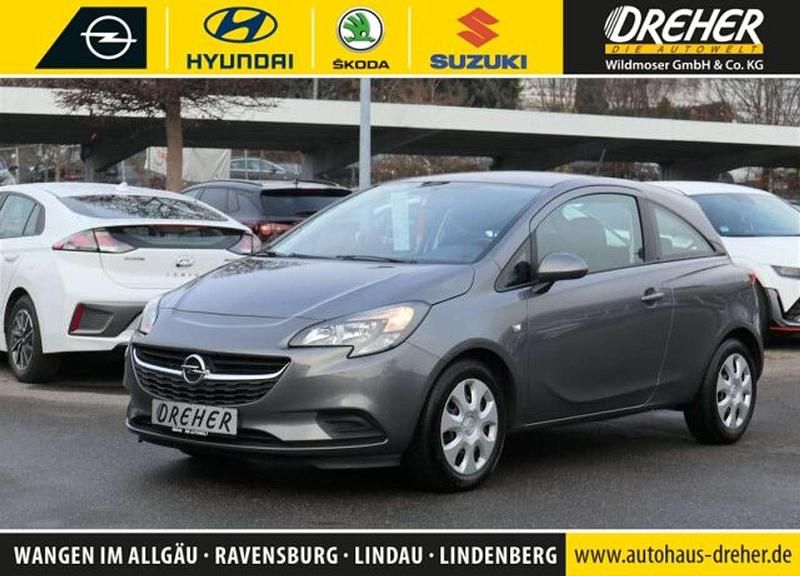 Karbon silber Gebraucht 2016 Opel Corsa Edition Kleinwagen | 7.790 € (Etwas zu teuer) - Bild 1/3