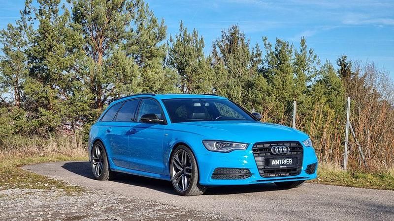 Blau Gebraucht 2013 Audi A6 S-line plus Kombi | 15.900 € (Teuer) - Bild 1/4