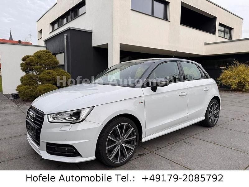Gletscherweiss Gebraucht 2016 Audi A1 Sportback S-Line Kleinwagen | 13.450 € (Fairer Preis) - Bild 1/4
