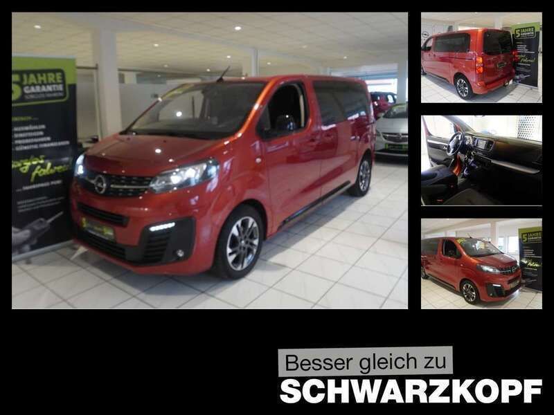 Korallen rot Gebraucht 2021 Opel Zafira Life Van | 27.970 € (Guter Preis) - Bild 1/4