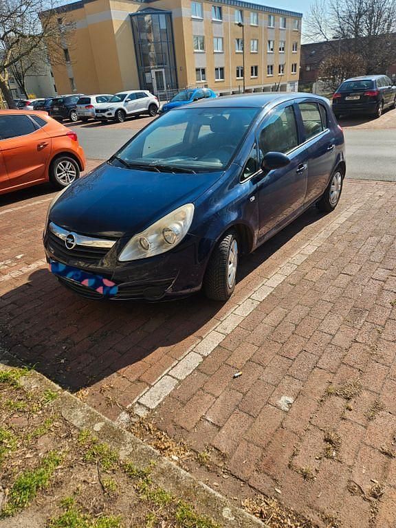 Gebraucht Opel Corsa Edition 80 PS (58 kW) 2008 Blau Kleinwagen