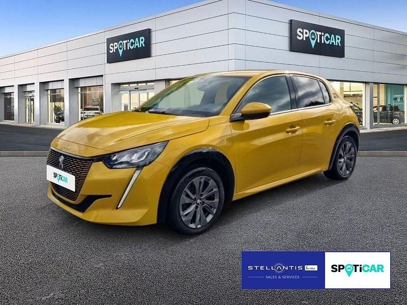 Gelb Gebraucht 2021 Peugeot e-208 Allure Kleinwagen | 14.280 € (Guter Preis) - Bild 1/4