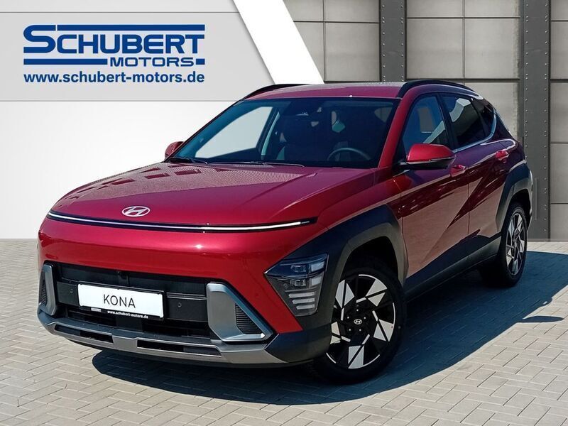 Ultimate red / met Neu 2025 Hyundai Kona Prime SUV | 32.290 € (Fairer Preis) - Bild 1/4