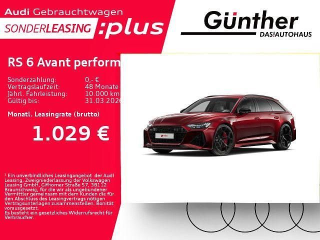 Gebraucht Audi RS6 Performance 630 PS (463 kW) 2025 Grenadinerot metallic Kombi