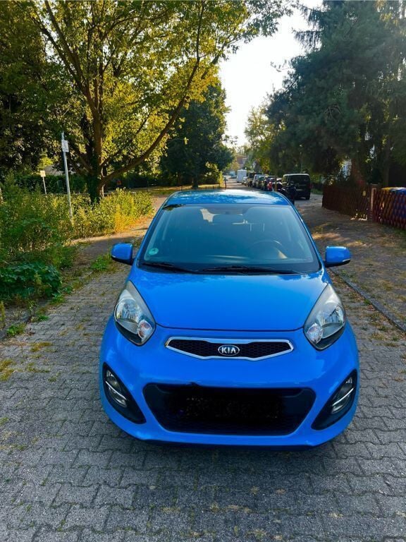 Blau Gebraucht 2012 Kia Picanto 2 Kleinwagen | 5.800 € (Teuer) - Bild 1/4