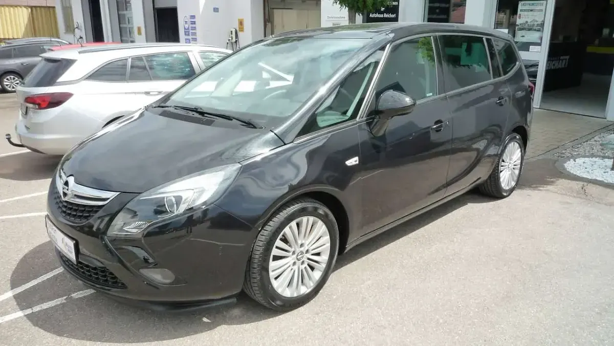 Gebraucht Opel Zafira Tourer Active 120 PS (88 kW) 2016 Schwarz Van / Kleinbus