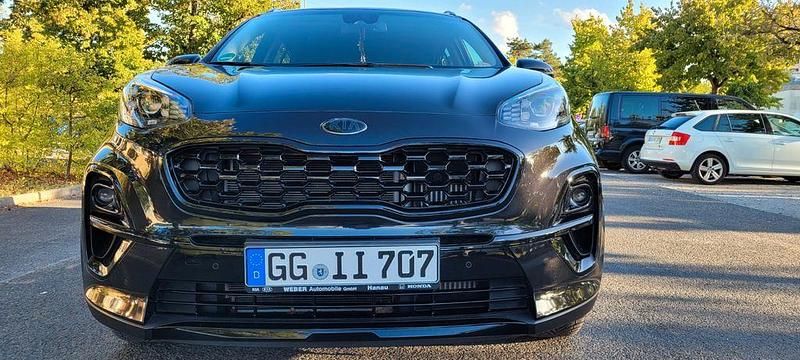 Schwarz Gebraucht 2021 Kia Sportage Vision SUV | 24.100 € (Superpreis) - Bild 1/4