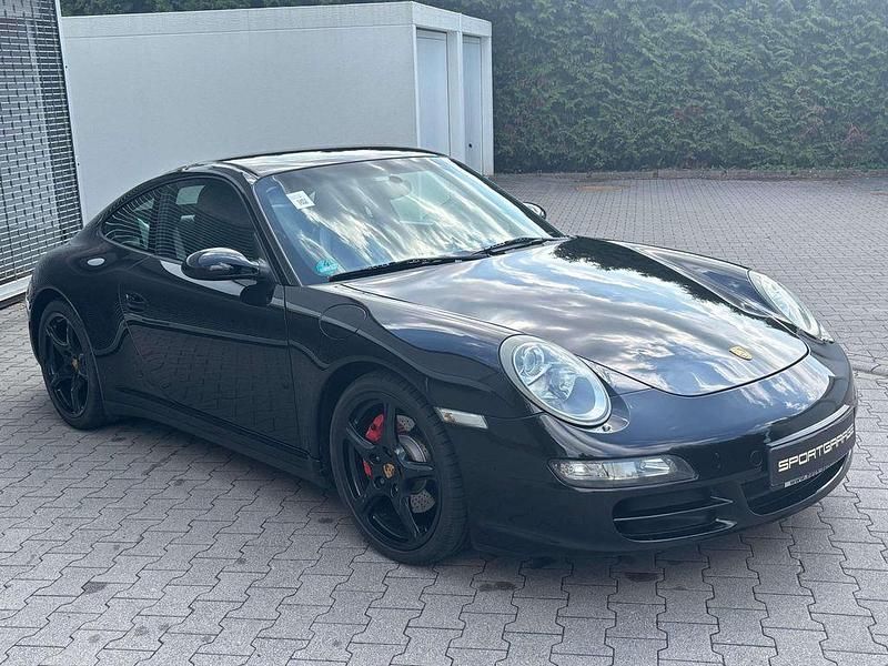 Gebraucht Porsche 911 Carrera 4S 355 PS (261 kW) 2008 Basaltschwarzmetallic Coupé