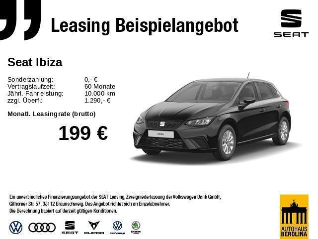 Schwarz Neu 2025 Seat Ibiza Limousine | 24.888 € (Fairer Preis) - Bild 1/2