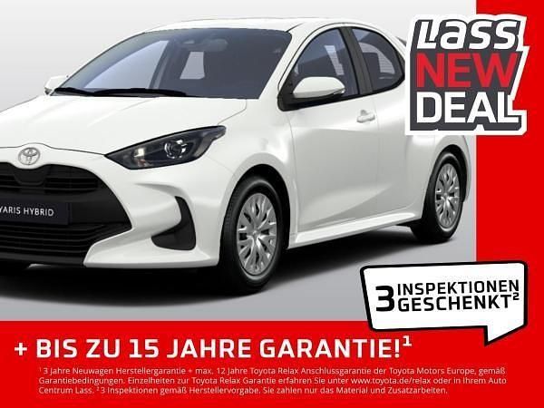 Weiß (schneeweiß uni 040) Neu 2025 Toyota Yaris Business Edition Kleinwagen | 23.619 € (Guter Preis) - Bild 1/4