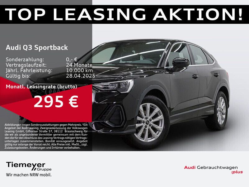 Schwarz Gebraucht 2024 Audi Q3 Sportback SUV | 39.790 € (Fairer Preis) - Bild 1/4