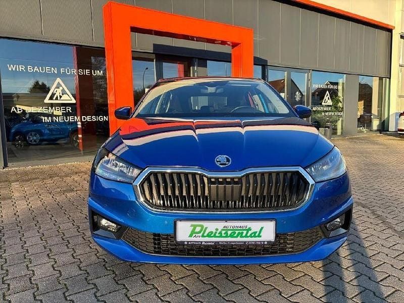 Gebraucht Skoda Fabia Style 110 PS (80 kW) 2021 Raceblau metallic Limousine