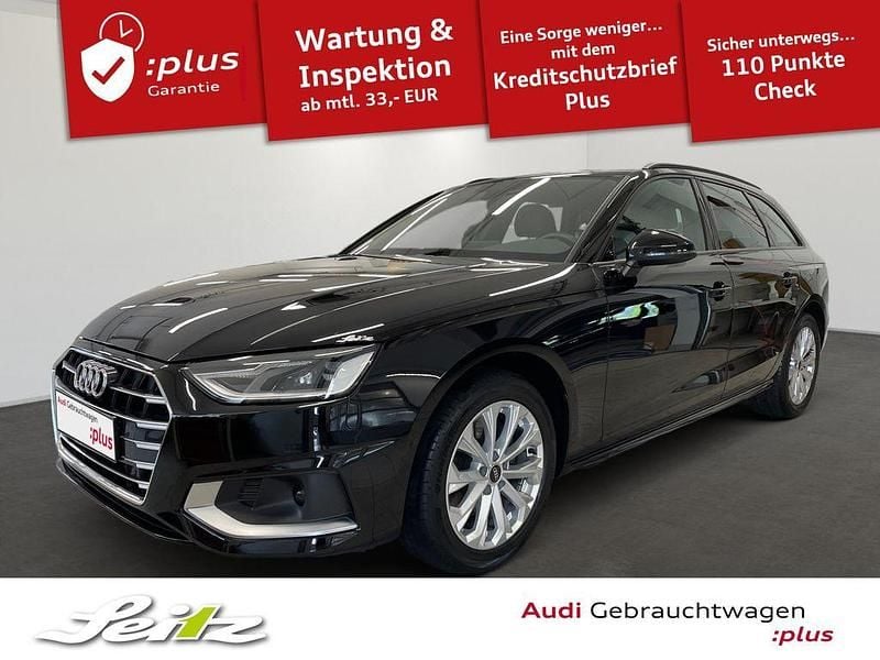 Brillantschwarz Gebraucht 2024 Audi A4 Advanced Plus Kombi | 31.999 € (Fairer Preis) - Bild 1/3